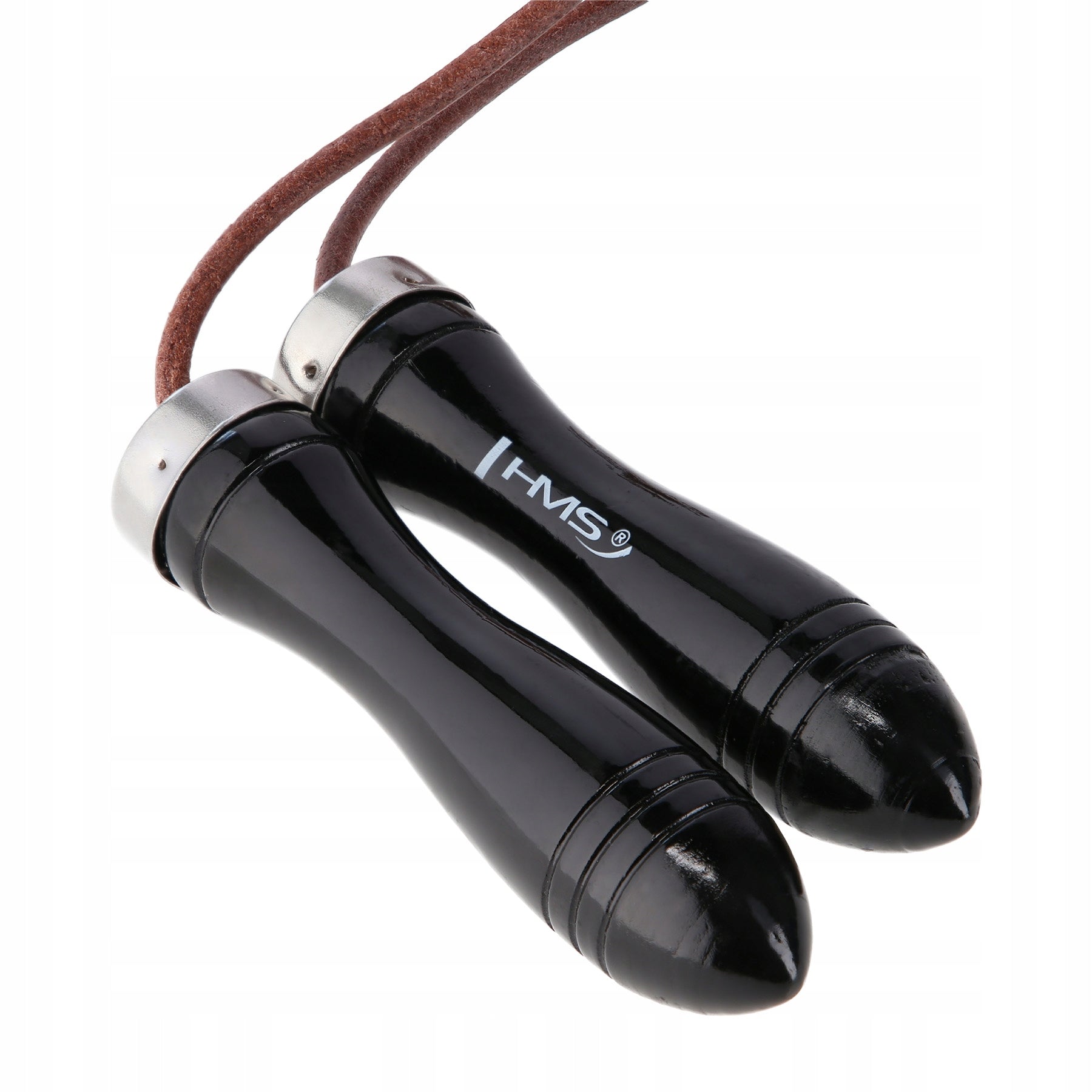 Professional Leather Jump Rope HMS Wooden Hands Boxing Bearings Model SK43
