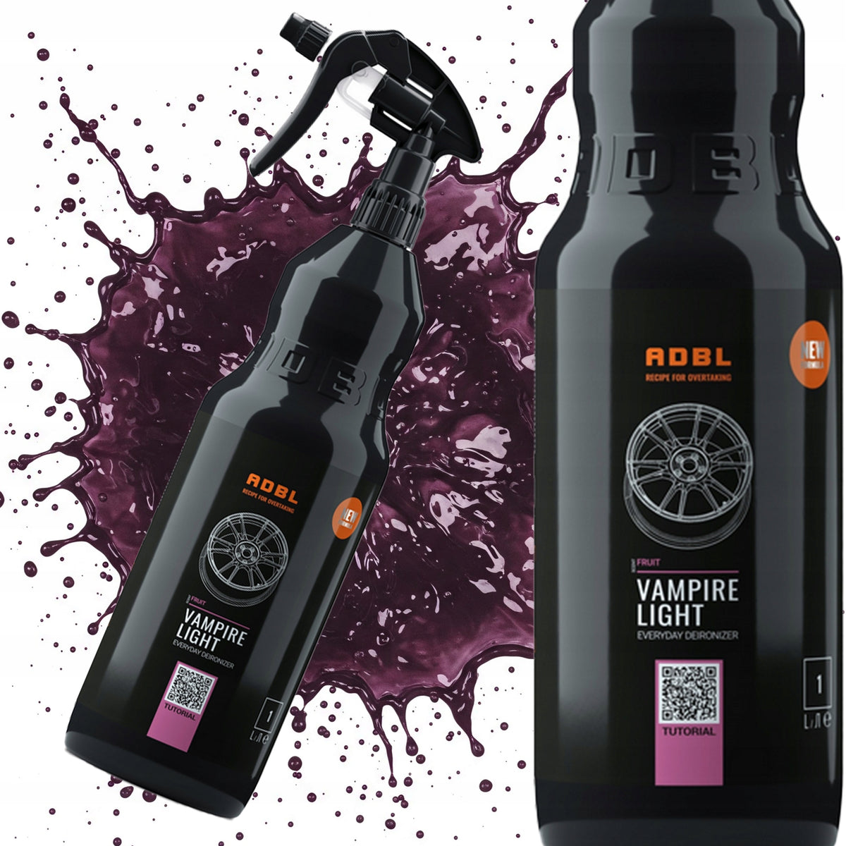 Professional Liquid Deironizer for washing rims ADBL VAMPIRE LIQUID 1L