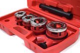 Professional Pipe Threader 4 Elements in Suitcase Die Set Brand no brand