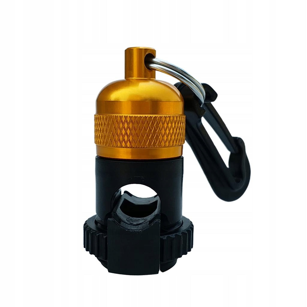Professional Scuba Diving Regulator Hose Holder Clip for Underwater Gold
