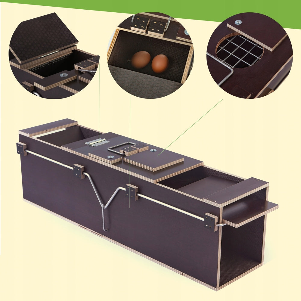 Professional Trap for martens effective cage EcoTraps PL – ST75 Kind trap
