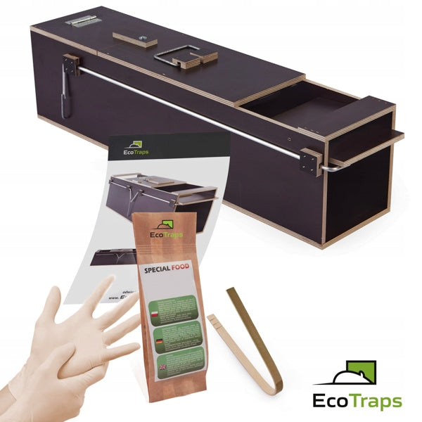 Professional Trap for martens effective cage EcoTraps PL – ST75