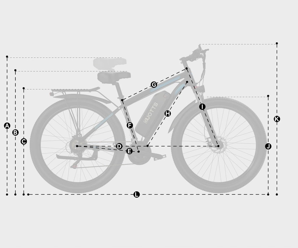 Professional electric off-road vehicle DUOTTS C29 1000W 15AH 55km/h Manufacturer code 9324657688581 1000W 55km/h 48V15AH 1 bateria