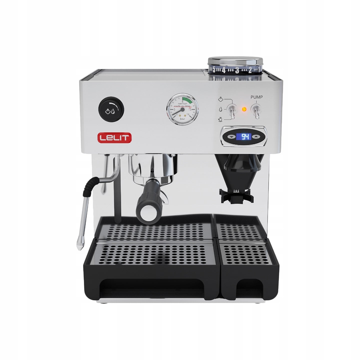 Professional flask pressure coffee maker LELIT AnitaPL042TEMD