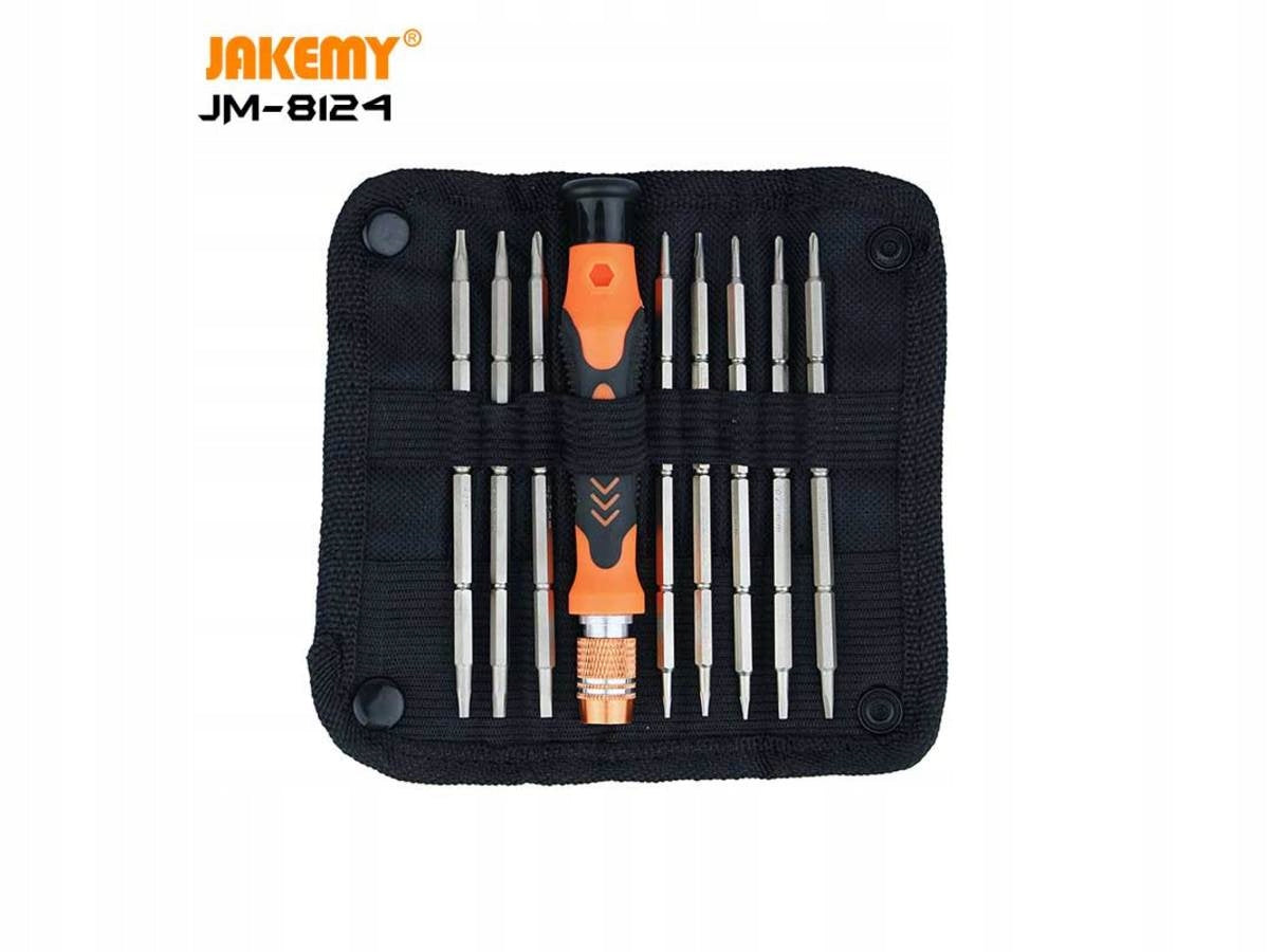 Professional handy Tool Set JAKEMY double-sided pocket bits EAN (GTIN) 5903839605482