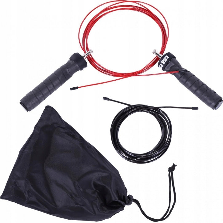 Professional jump rope black/red Brand Gorilla Sports