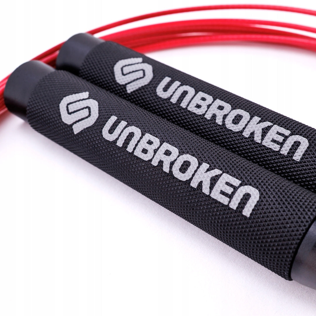 Professional jump rope for athletes Unbroken Speed Rope SR-U1+ Black Model SR-U1+