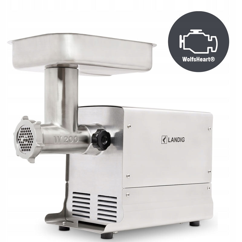 Professional strong and durable Wolf for meat, machine 150 kg/h - W200 LANDIG
