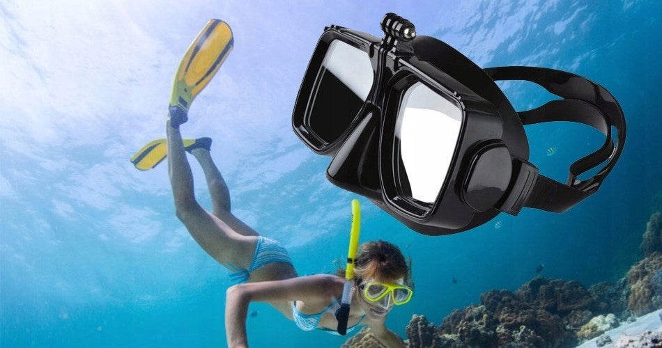 Professional swimming mask GoPro 13 12 11 10 9 8 7 SJCAM Certificates of conformity CE