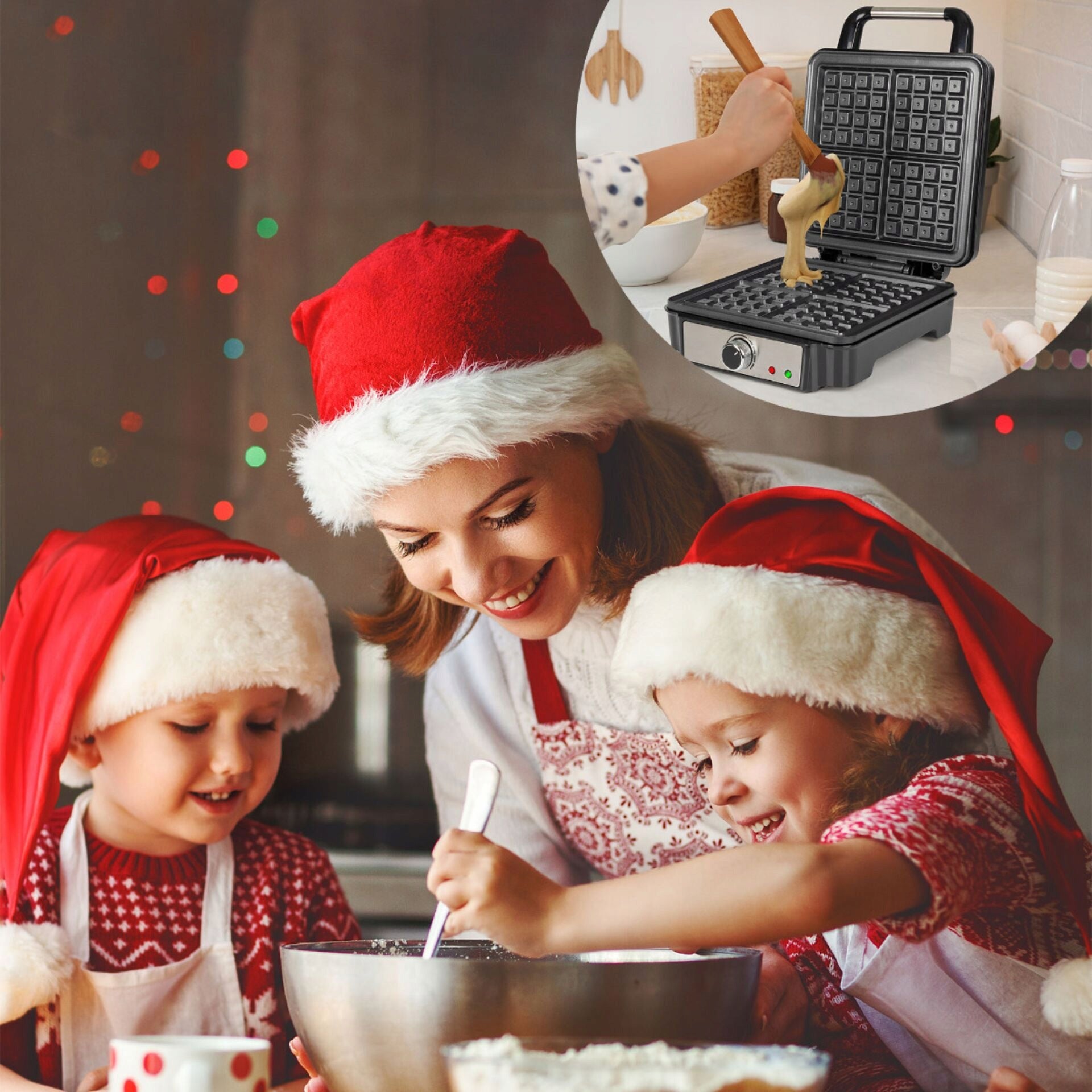 Proficook PC-WA 1241 Stainless Steel Waffle Maker Packaging status original