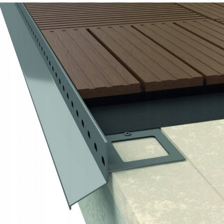 Karnizo profilis Renoplast D25 keraminės grindys, profilis 200cm, pilka