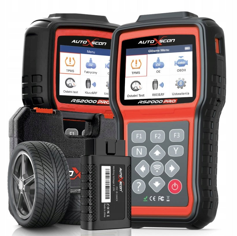 Programmer TPMS Autoxscan RS2000TPMS NEW HEAD Polish FREE AKT Manufacturer code RS2000TPMS