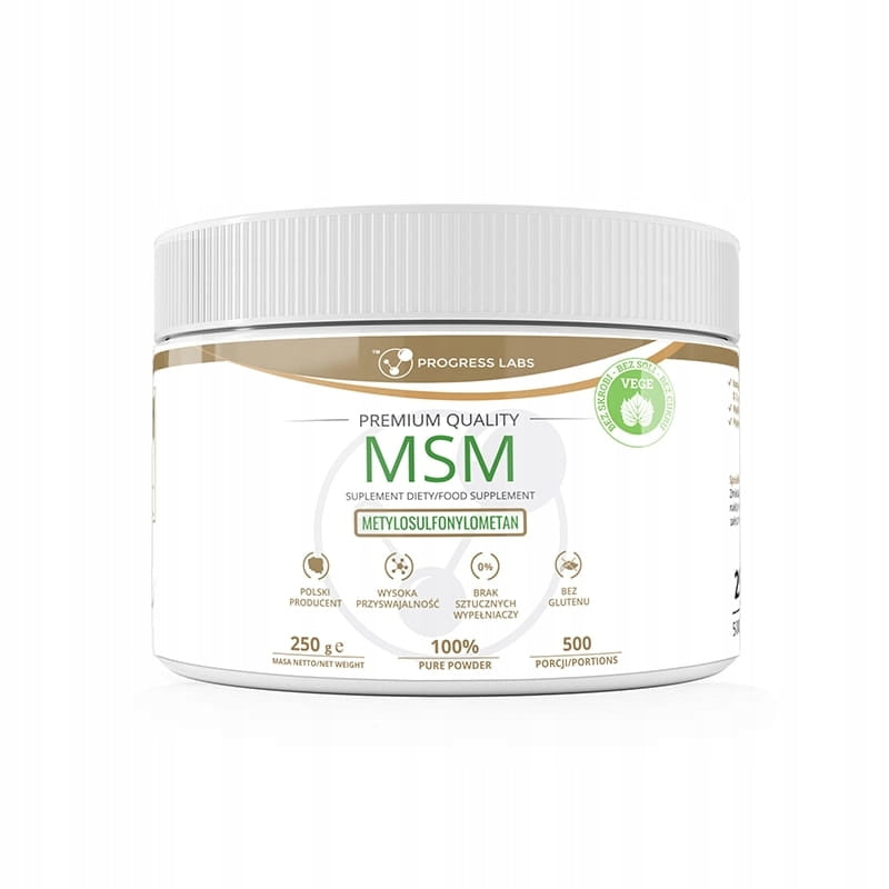 Progress Labs MSM Powder Organic Sulphur (250g)