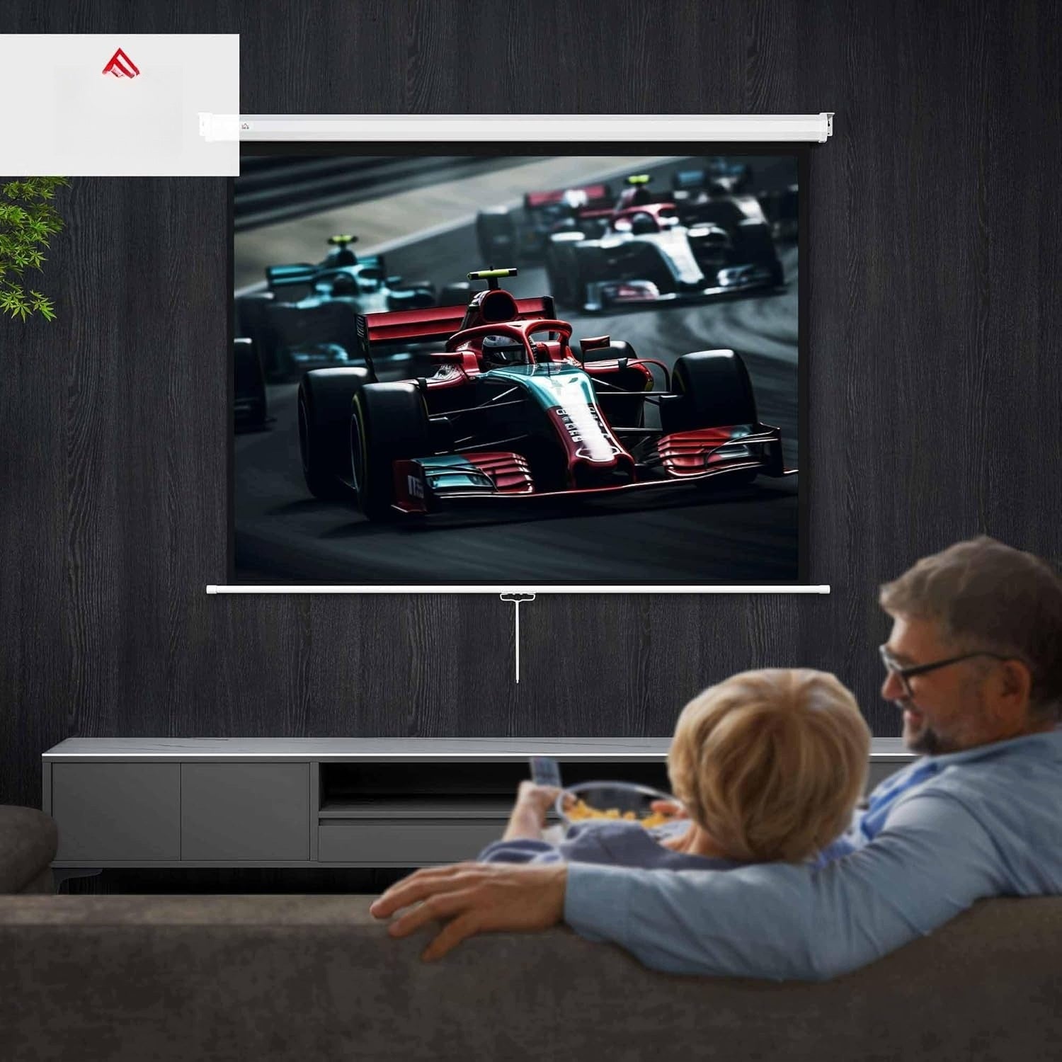 Projection Screen Projector Screen 84 Cali 4K Wall Mount Matte Packaging status original