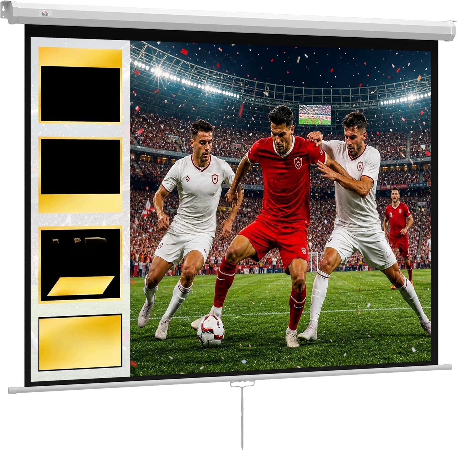 Projection Screen Projector Screen 84 Cali 4K Wall Mount Matte