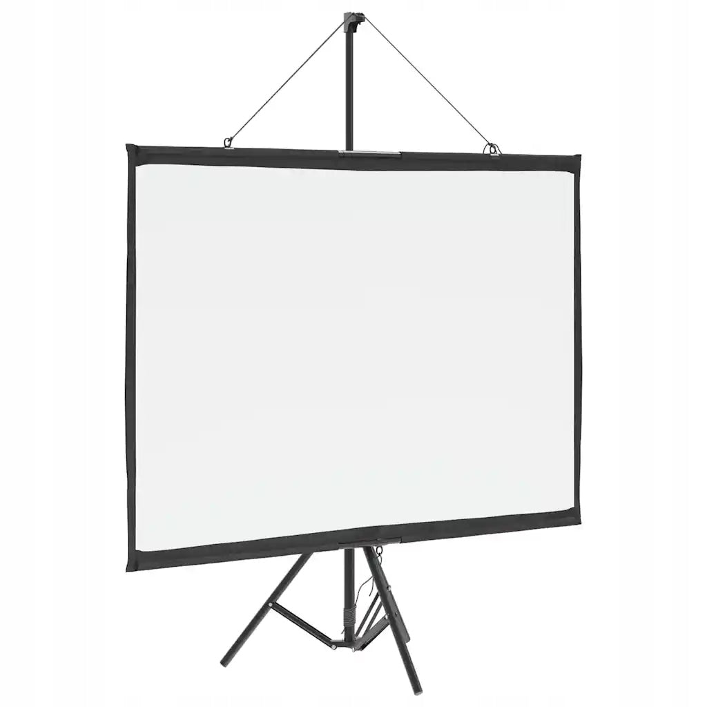 Projection screen 105 x 85 cm matt white with tripod 50'' 4:3
