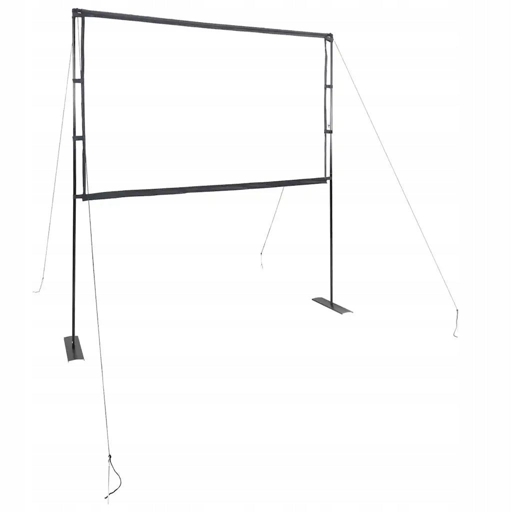 Projection screen 191 x 115 cm, matt white, 84'' 16:9, polyester