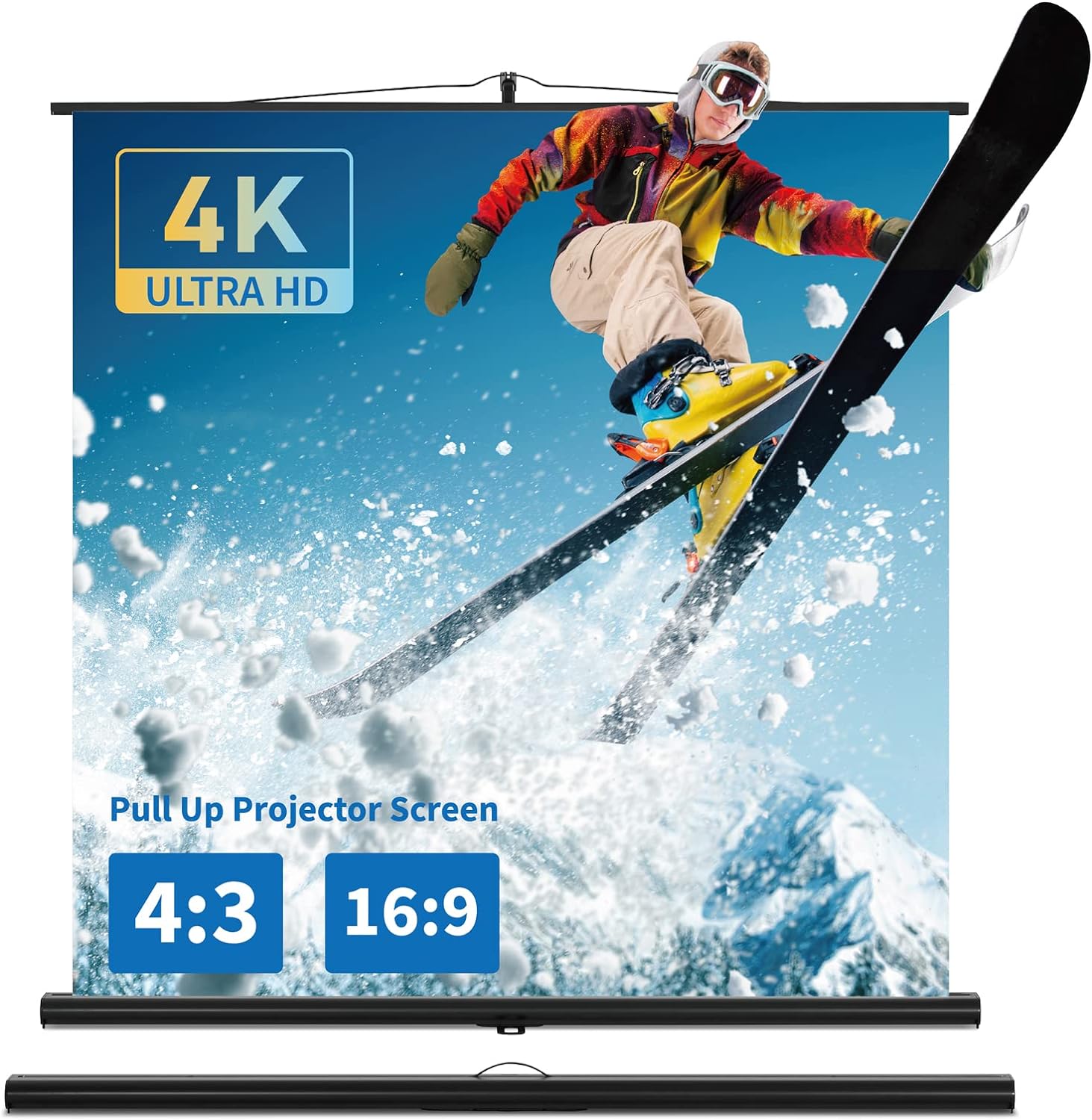Projection screen 60 Cali 16:9 excelimage 150 cm x 180 cm