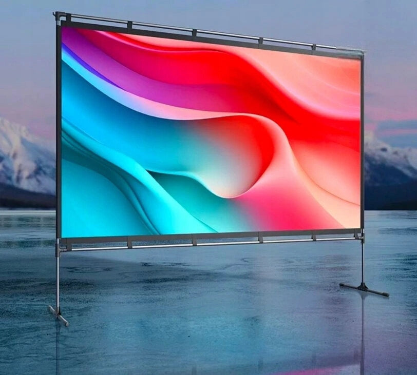 Projection screen JMGO 61020136 233x182 Model Przenośny ekran projekcyjny o przekątnej 100 cali