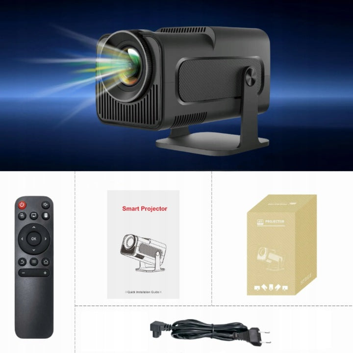 Projector HY320 PRO 2026 Android 13 2/16GB 4K Smart TV WiFi Bluetooth Packaging status original