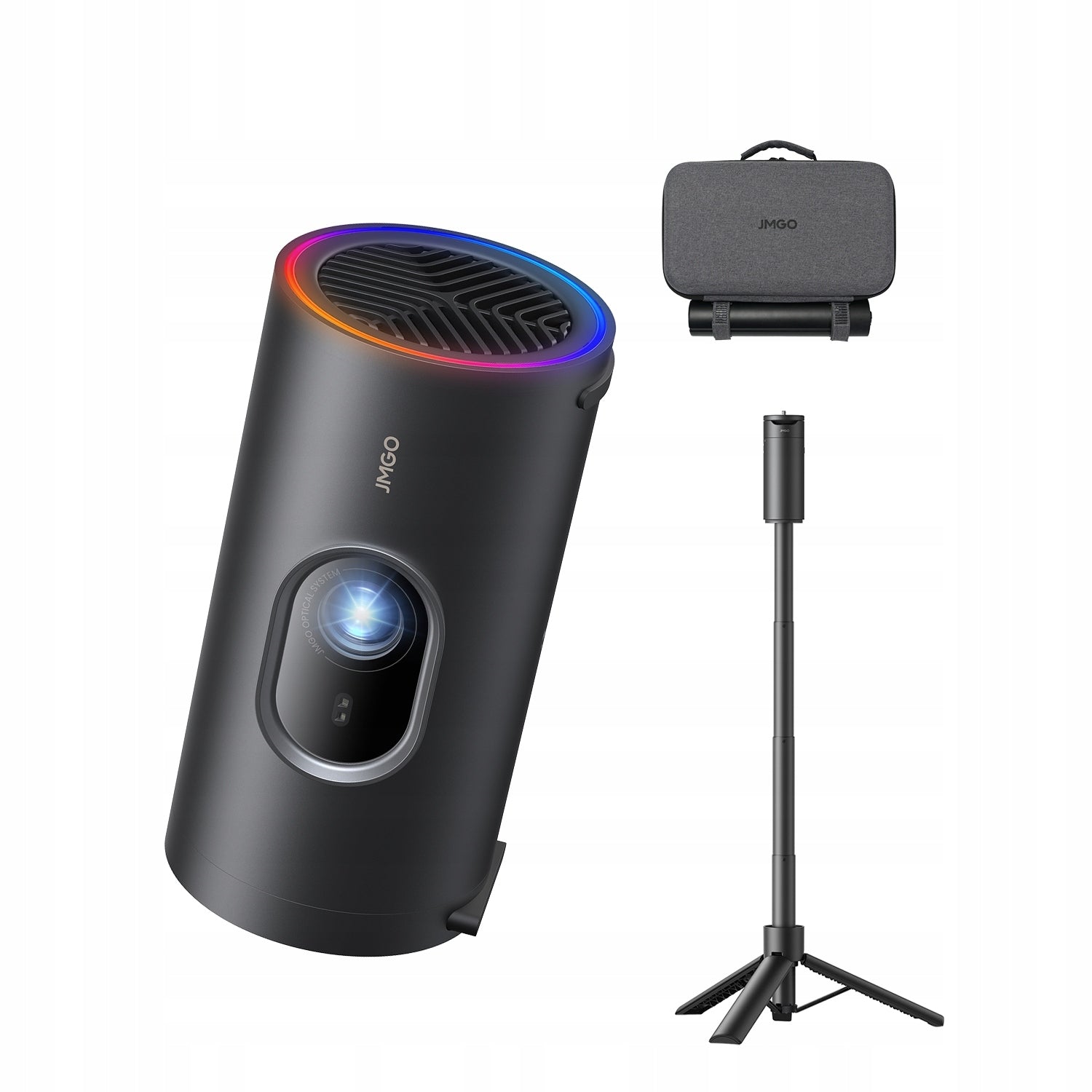 Projector JMGO PicoPlay+GoogleTV gen.2 set with powerbank, case