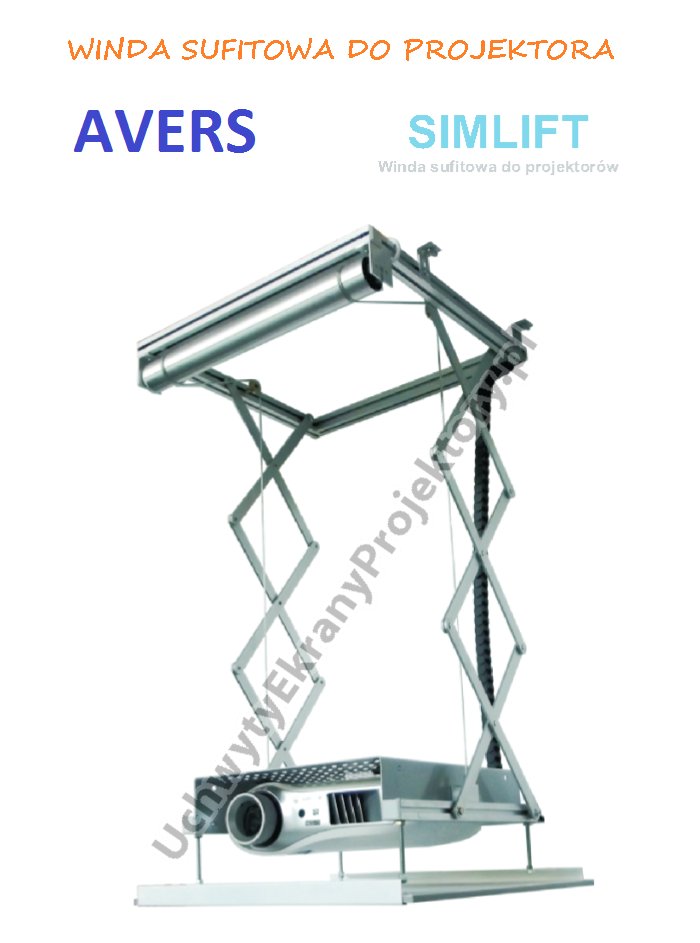 Projector Lift AVERS SimLift 2-85 CM Brand AVERS