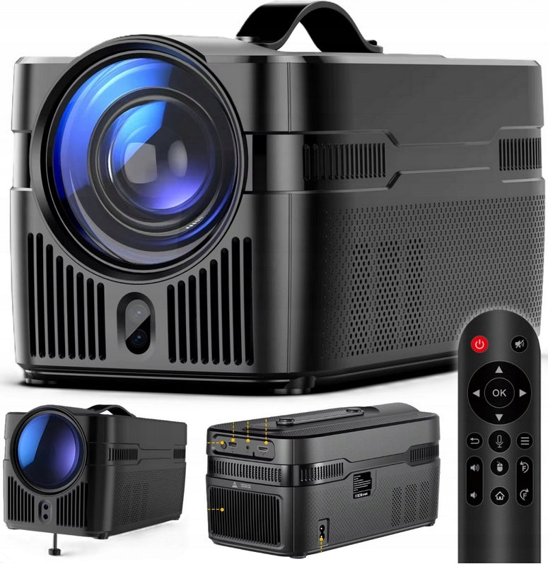Projector Magcubic HY450C 900 ANSI Android 14 4K Auto Focus WiFi 6