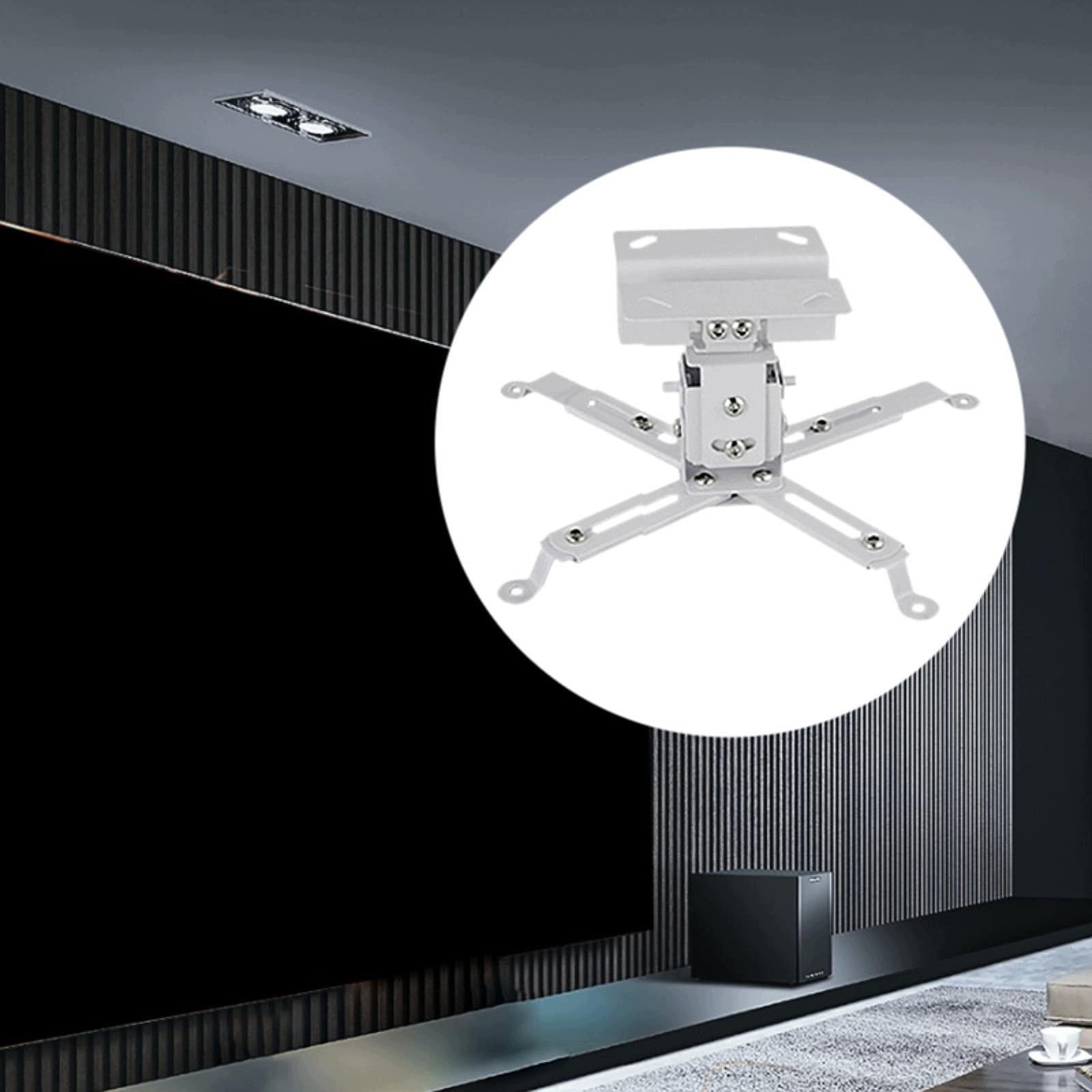 Projector Mount Kit Rotatable Projector Holder Easy to Install Wall Hanging