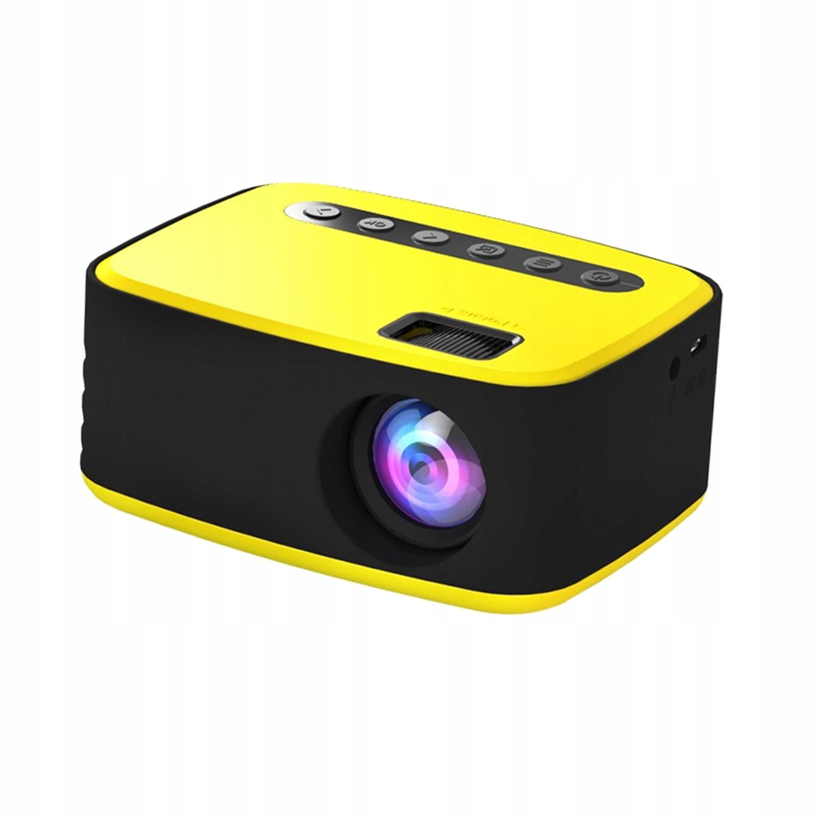 Projector Pocket Projector Supported for Movies Gaming Ultra Compact HD Model Movie projector Ultra Compact manual Focus Inside