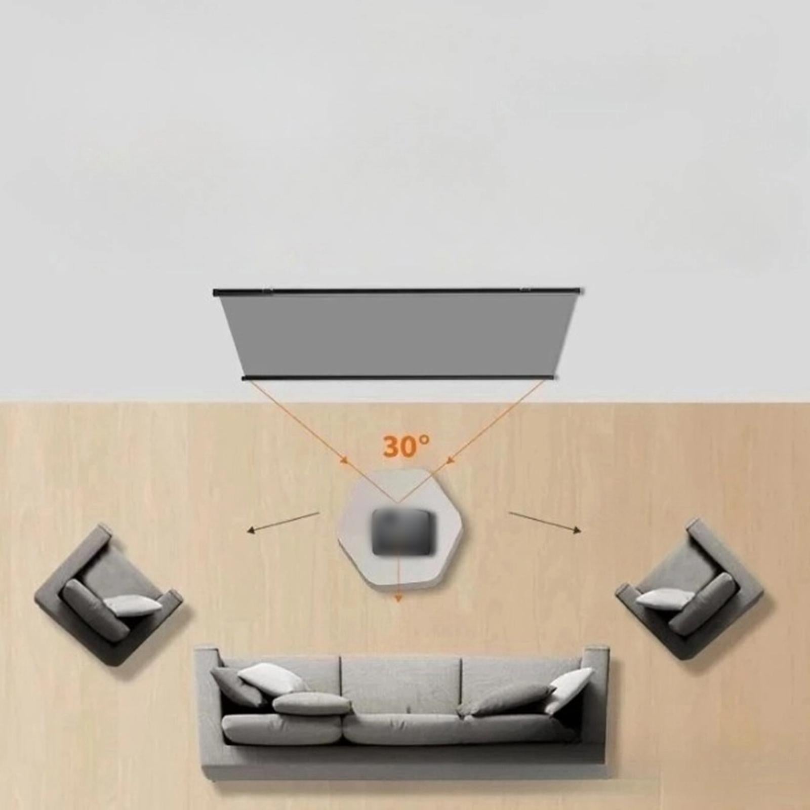 Projector Screen Support Double Sided Projection Video Projector 16 to 9 Packaging status original