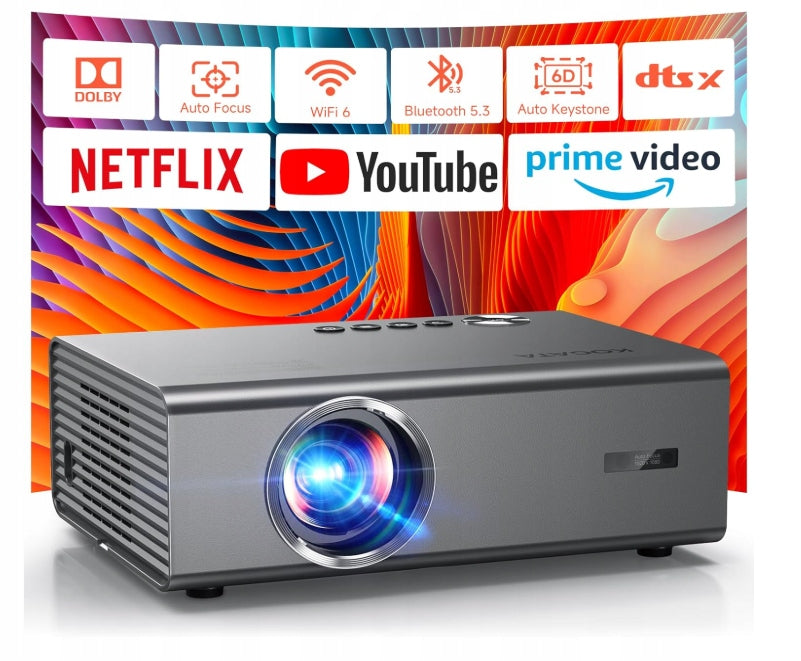 Projector Smart TV VIDAA Kogata A357D Full HD Wi-Fi