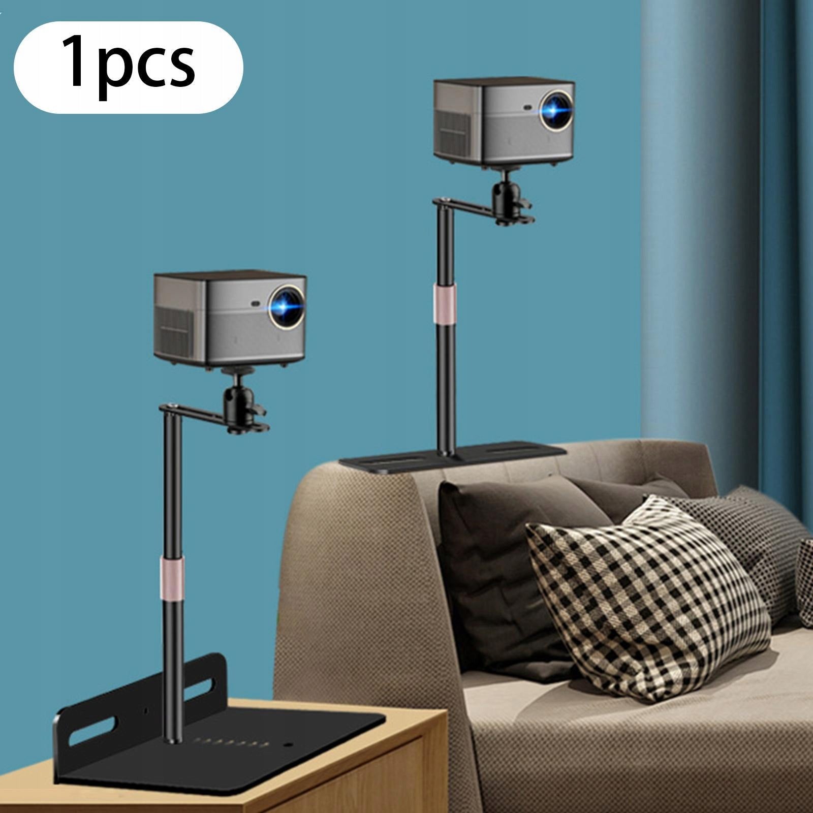 Projector Stand Bedside Sofa Projector Mount Base Height Large Tripod Head