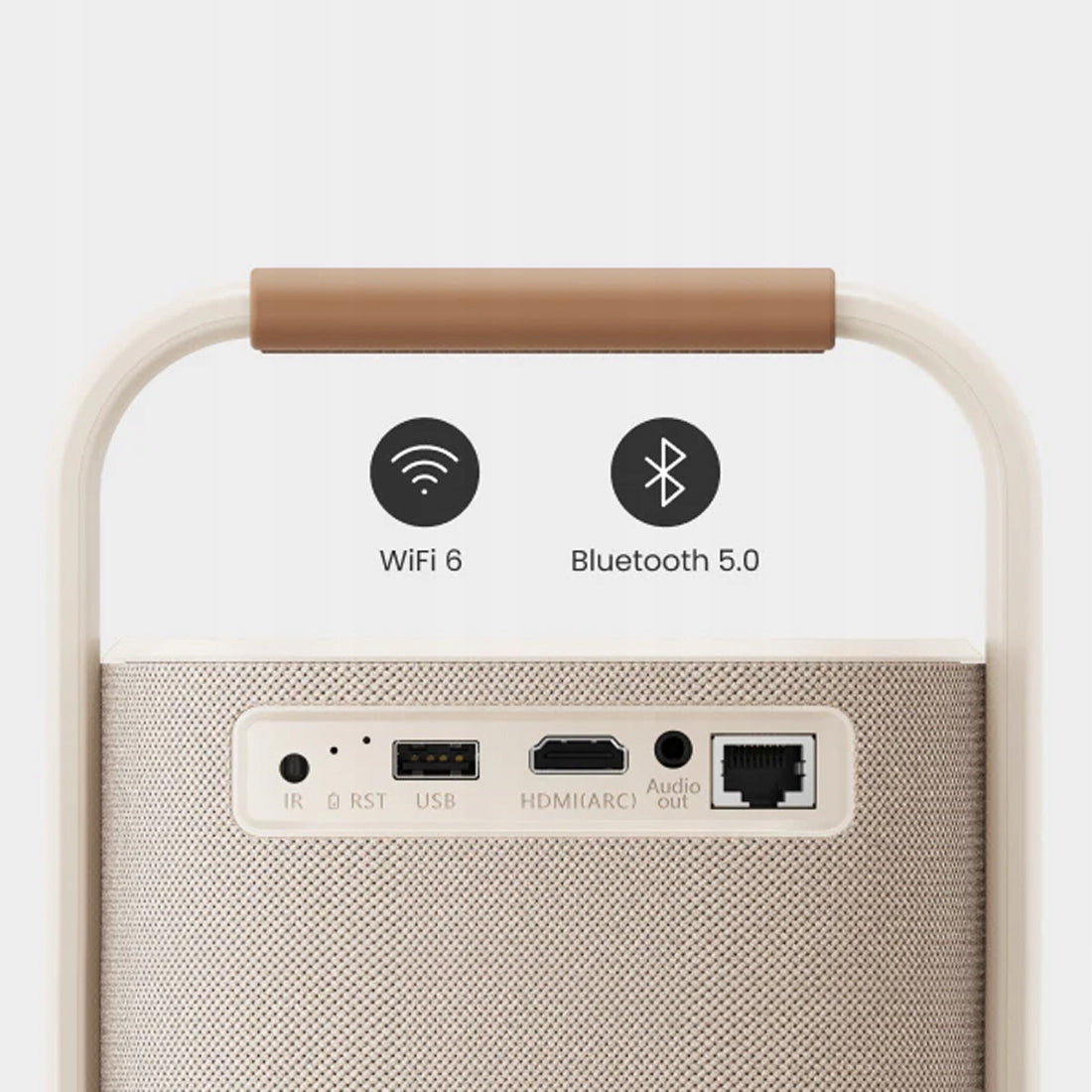 Projector YABER T2 Full HD (1920 x 1080), 450 ANSI lumen, Wi-Fi + JBL Brand Yaber