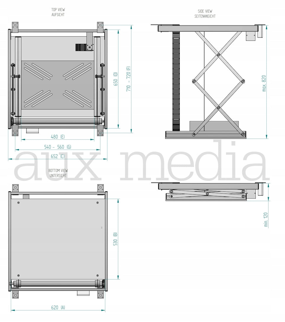 Projector lift | AUX MEDIA Prestige Manufacturer code Prestige