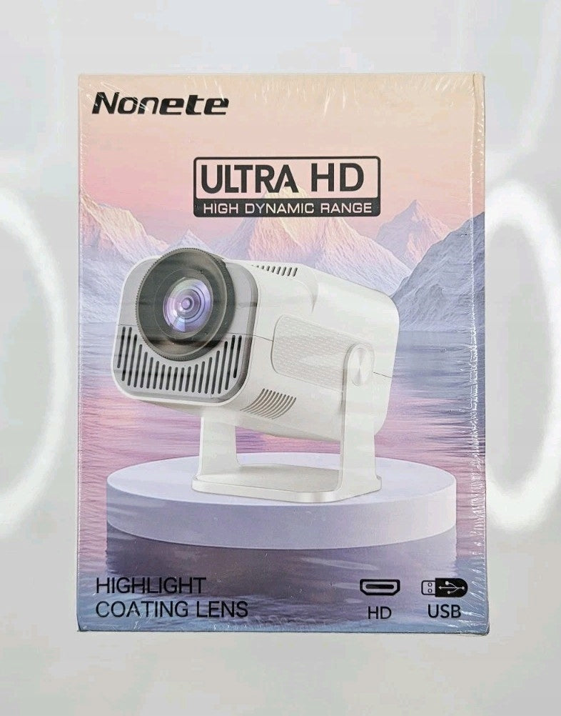 Projektor 1080P WiFi 6 a Bluetooth 5.2 Prenosný kompatibilný s HDMI čierny Manufacturer code X0028ZVKBL