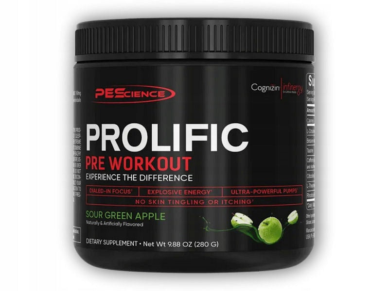 Prolific Pre-Workout 280g mango splash