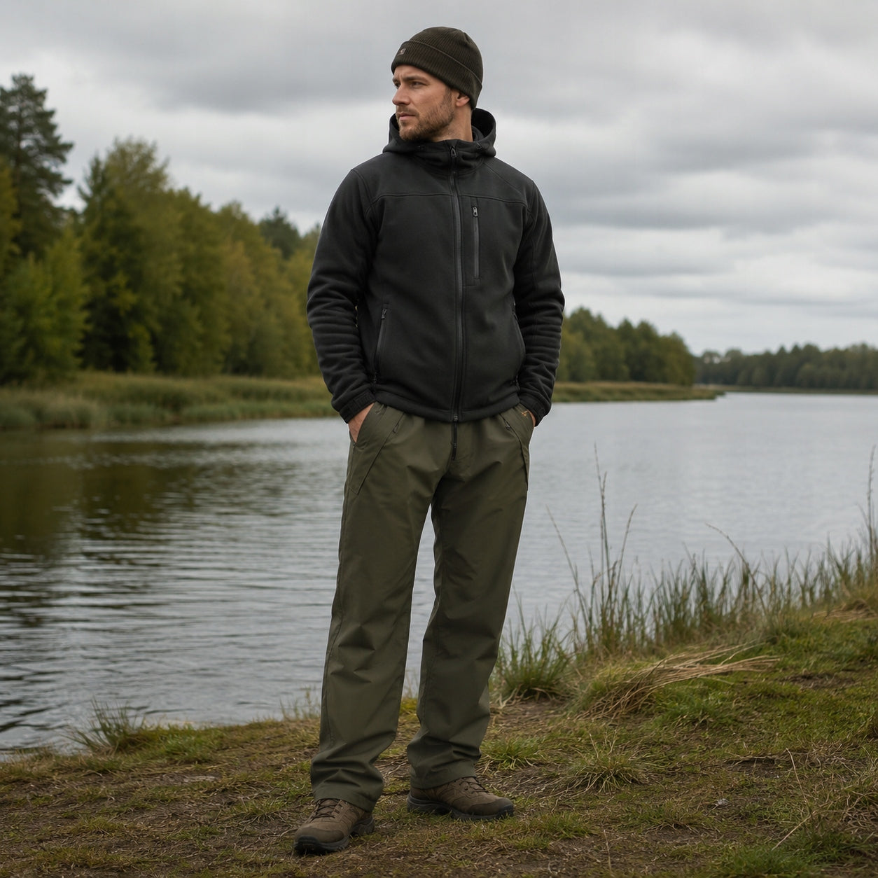 Prologic Storm Safe Forest Night L Rain Pants Brand Prologic