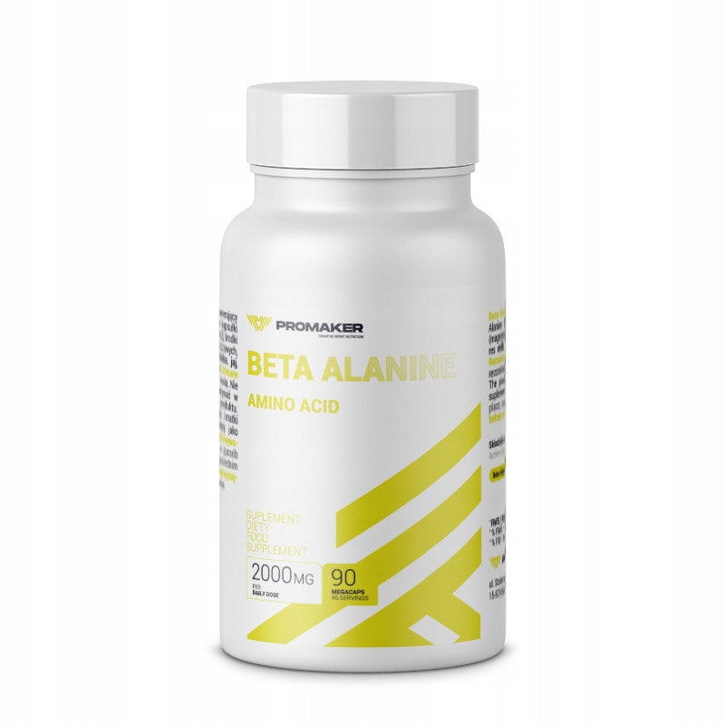 Promaker Beta Alanine 1000mg fatigue strength 90caps Brand Promaker