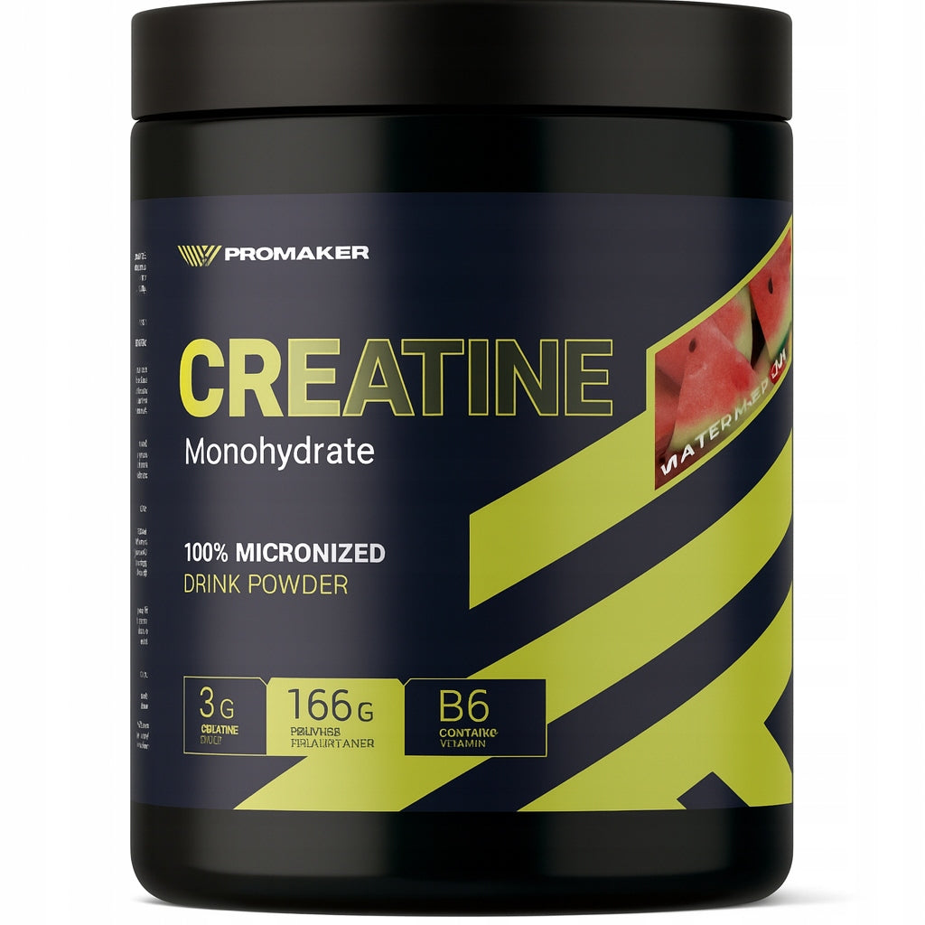 Promaker Creatine WATERMELON 500g Watermelon Monohydrate Creatine Muscle Strength