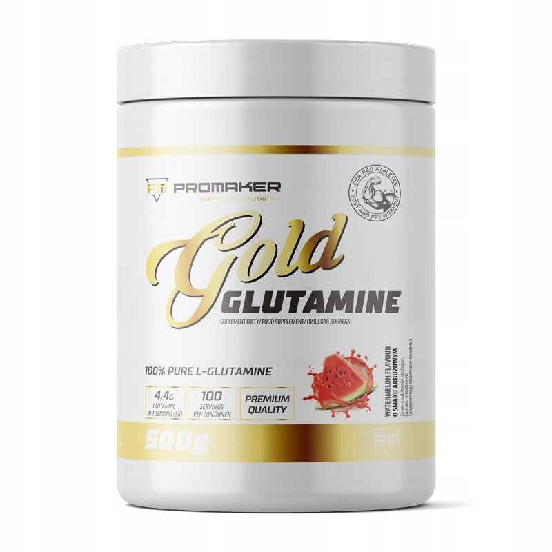 Promaker glutamine Gold Glutamine POWDER 500 g watermelon WATERMELON Expiration date not specified