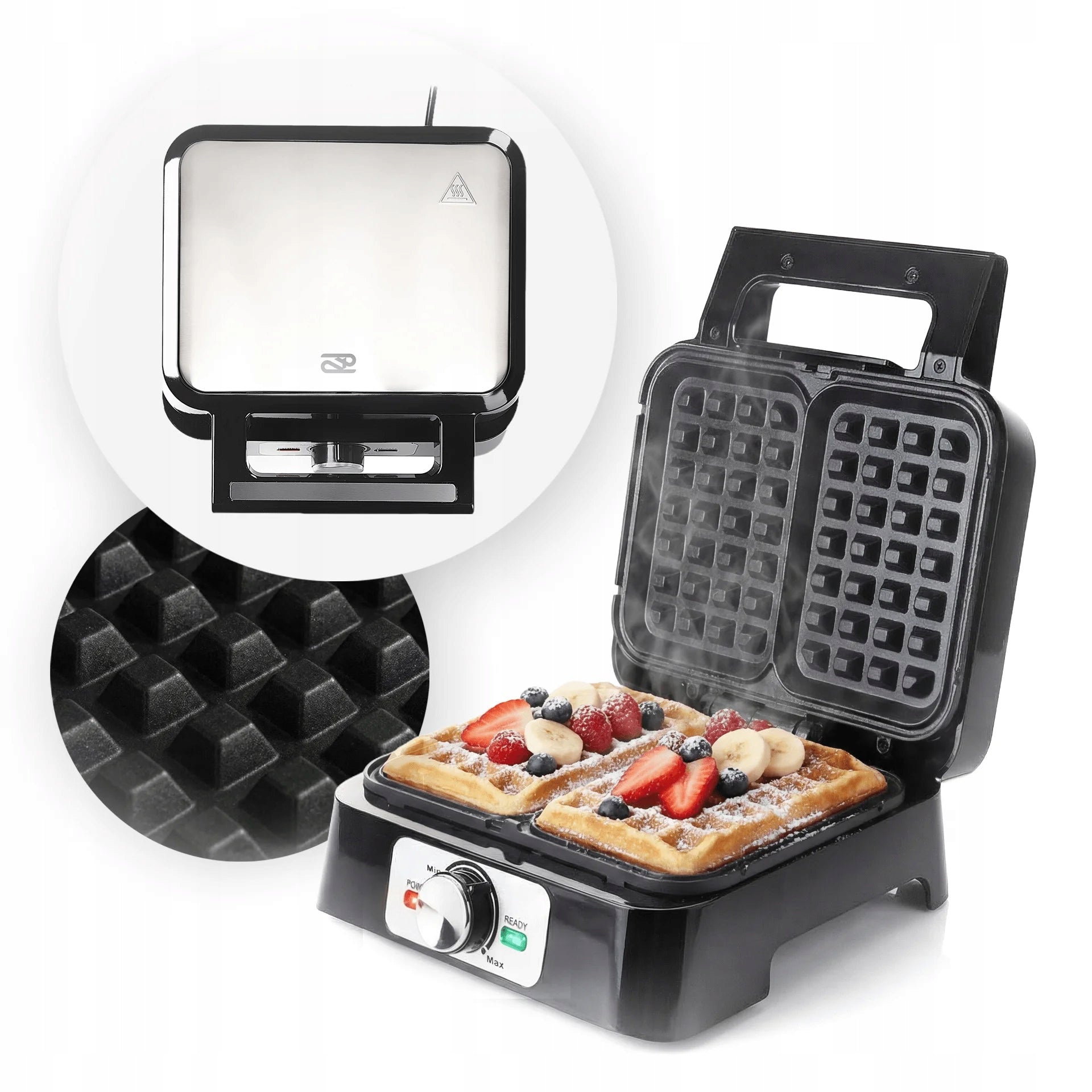 Promis Wap1600 Waffle Iron 2000W Model GM3256