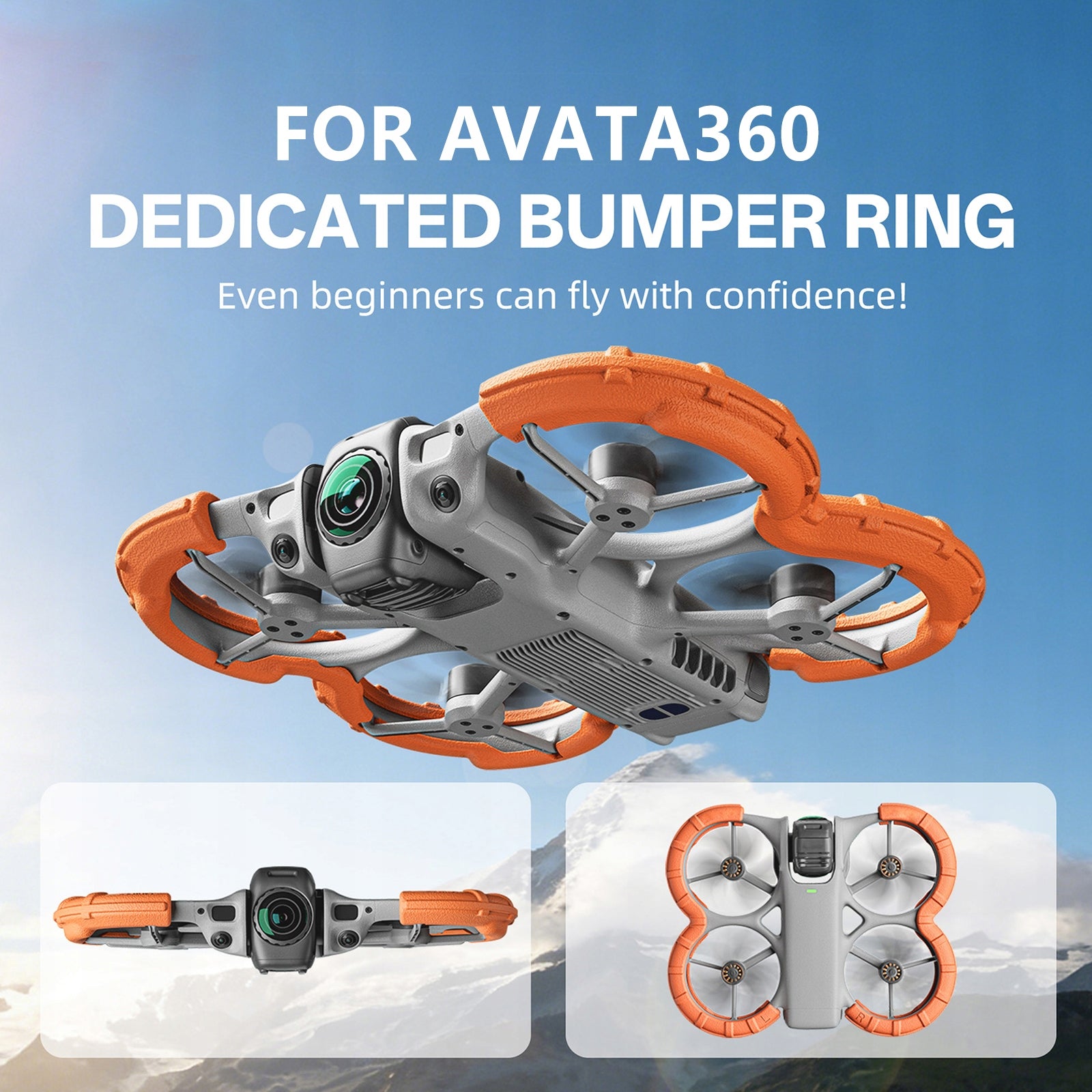 Propeller Guard Protector for DJI Avata360 Anti-Collision Prop Bumper Cover Manufacturer code 12040089