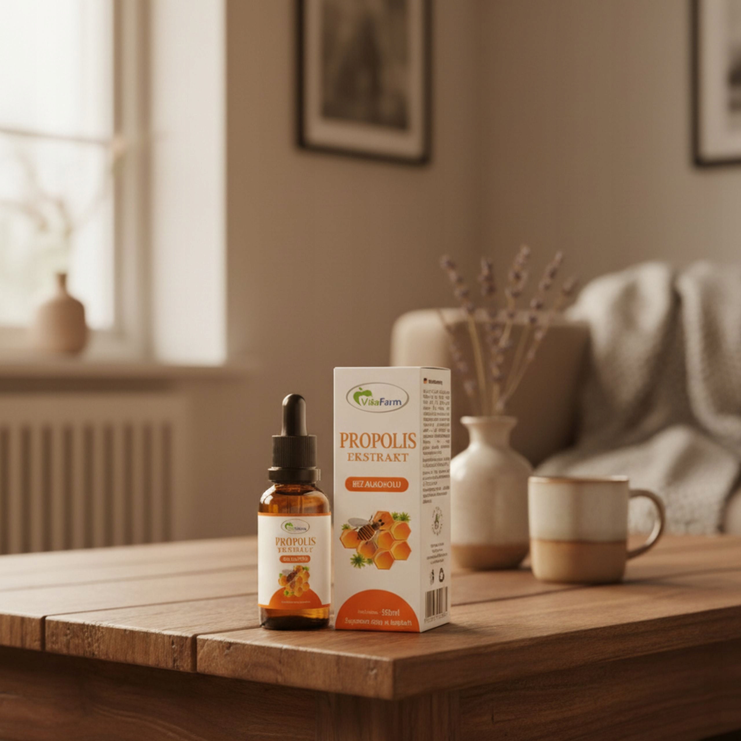 Propolis 50 ml drops non-alcoholic extract for resistance bee putty Packaging status original