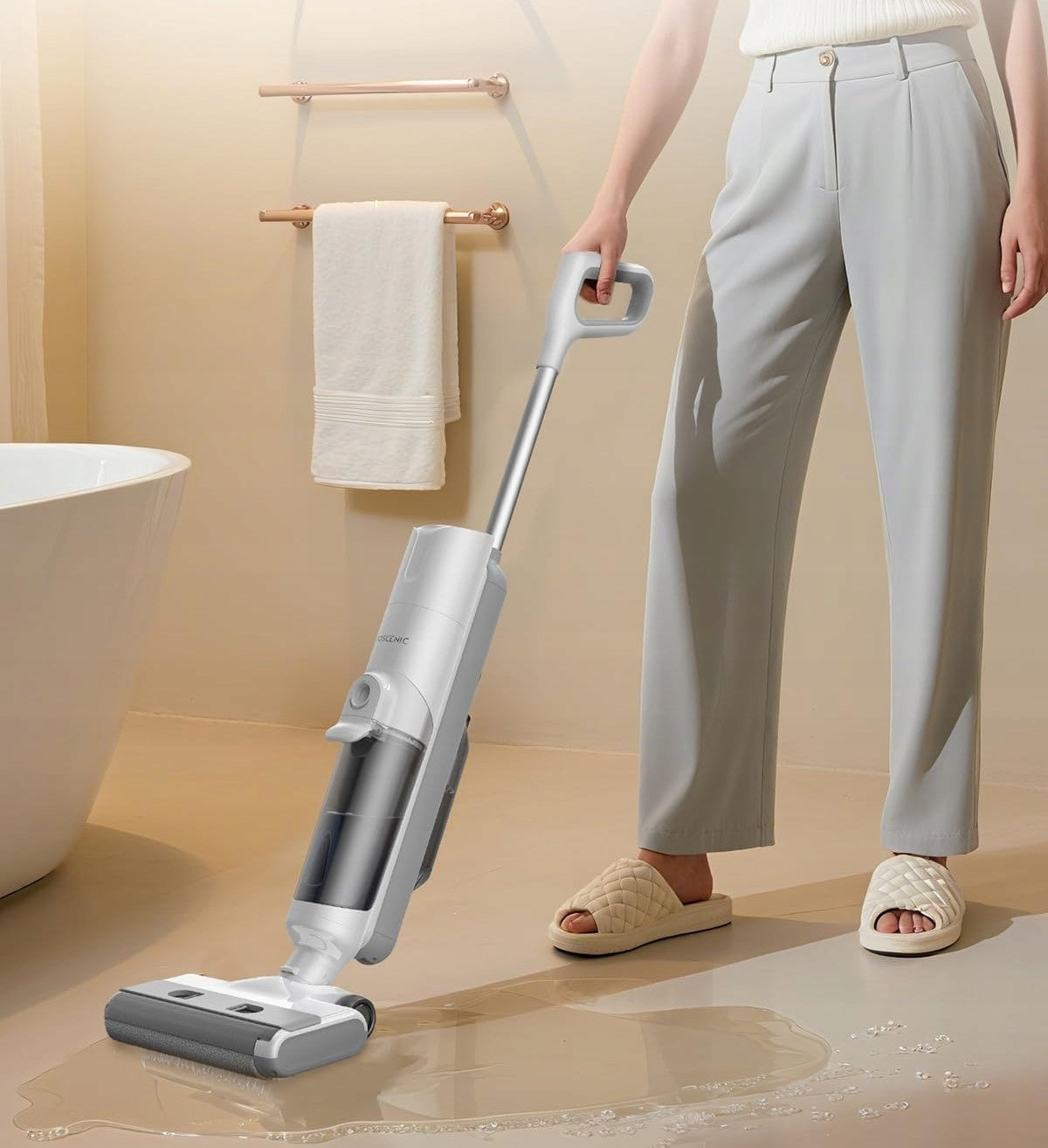Proscenic F10 Ultra Vertical Self Cleaning Vacuum Cleaner 60 min 1,3L Packaging status original