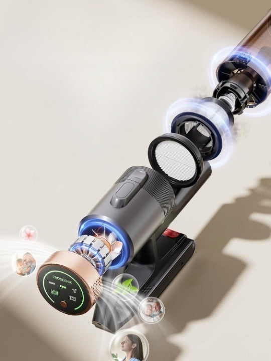 Proscenic P11 Ultra+ Cordless Vacuum Cleaner 50kPa 500W 50Min HEPA Packaging status original