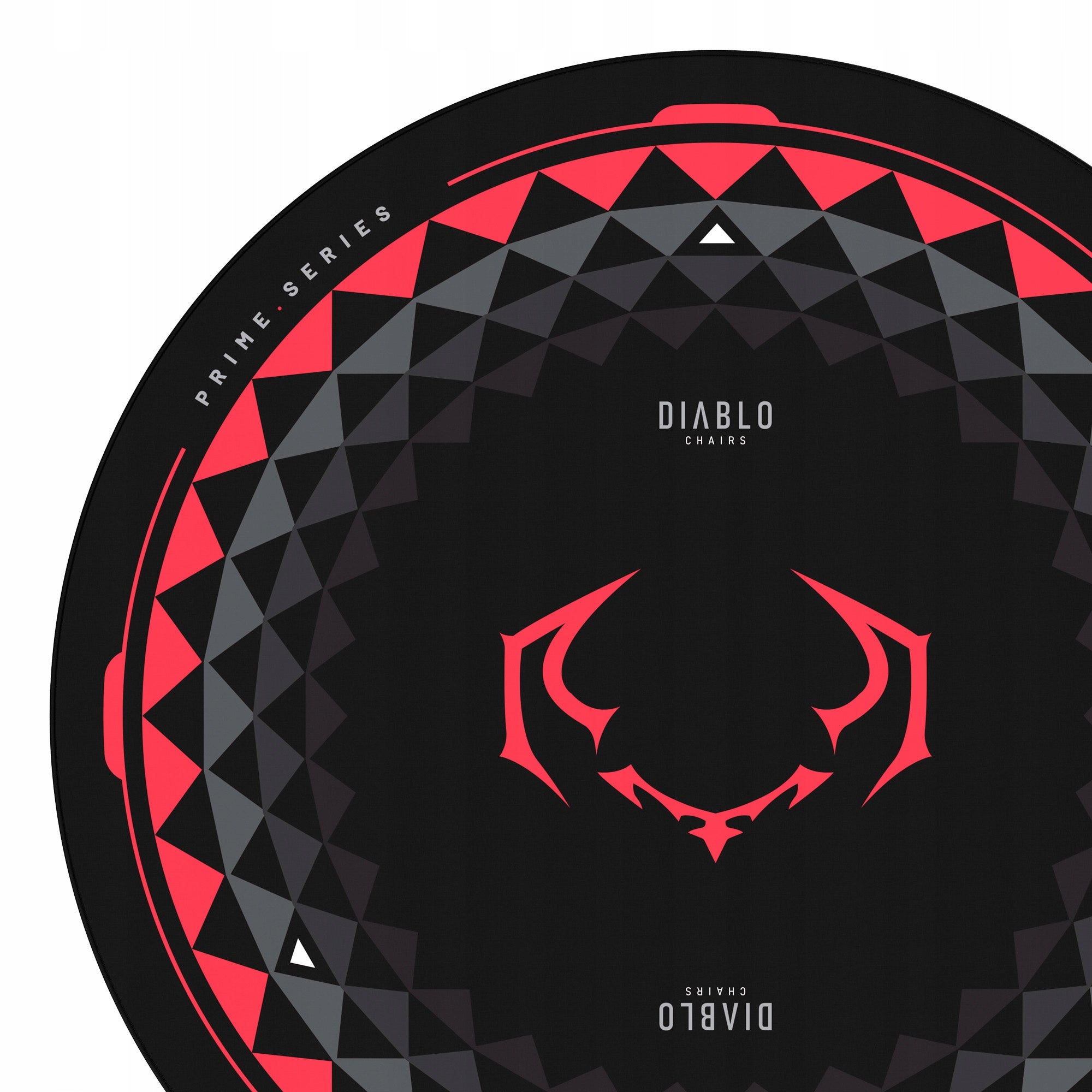 Protective Chair Mat Non-Slip DIABLO PRIME Black and Red Manufacturer code 2092