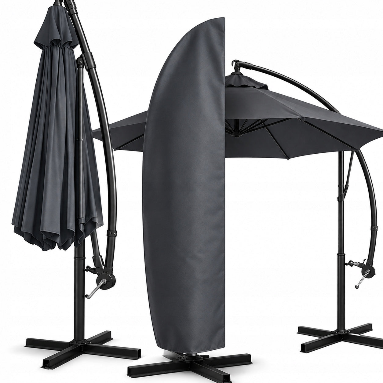 Protective Cover Garden Umbrella Cover WATERPROOF Strong UV Case