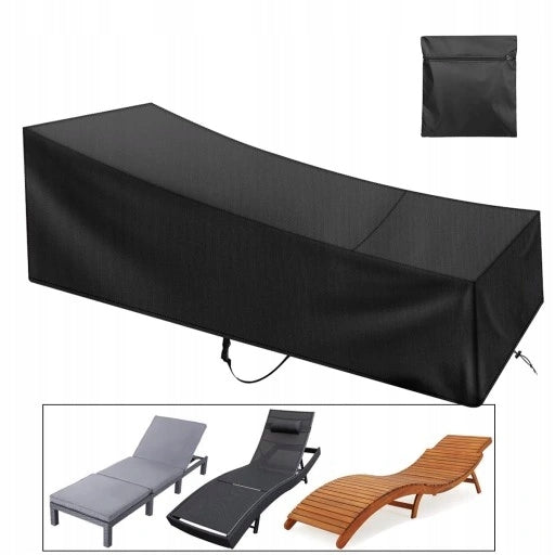 Protective Cover for Beach Garden Sun Lounger 210*75*80/40cm waterproof