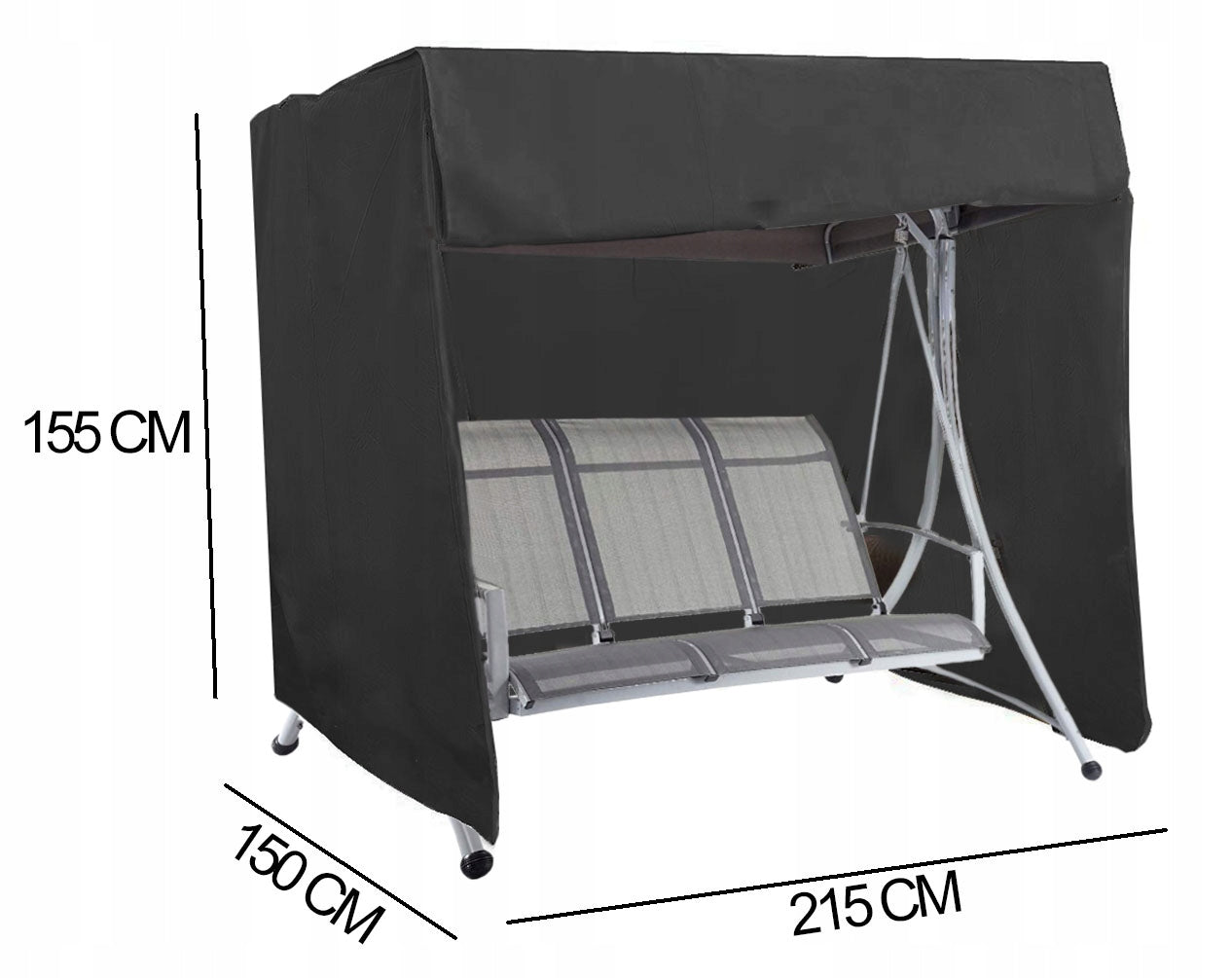 Protective Cover for Garden Swing 215x150x155 EAN (GTIN) 5903624413438