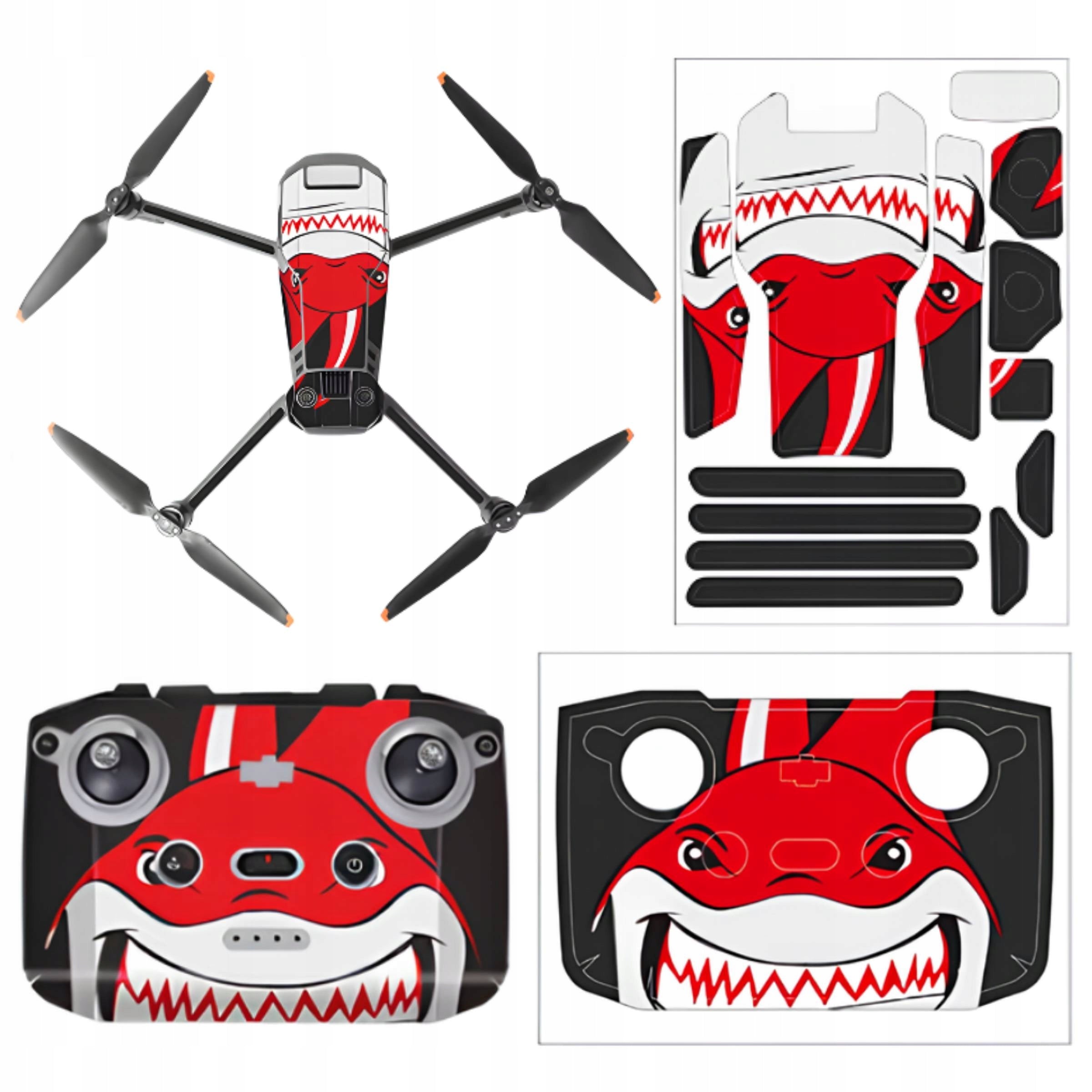 Protective Film Sticker Set for DJI RC-N1 Controller and DJI MAVIC 3 Drone